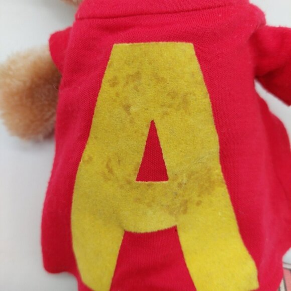Alvin Chipmunk 10" Plush Stuffed Animal 1983 CBS Toys READ - Picture 6 of 10